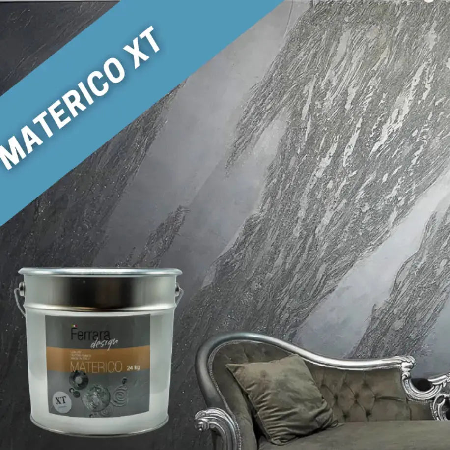 a bucket with plaster named Materico 