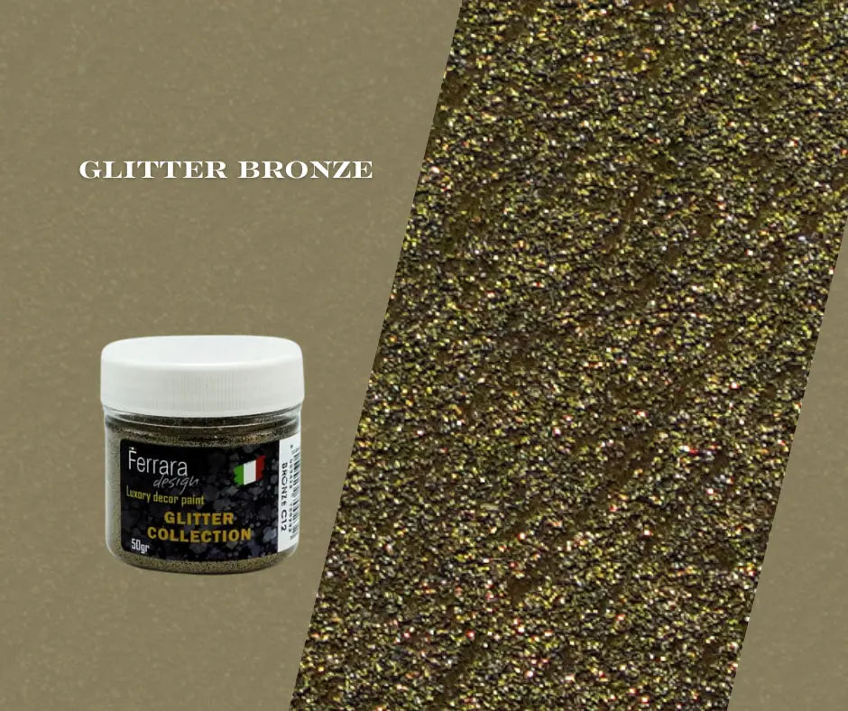Ferrara Design Decorative Glitter – Multiple Colours (50g / 100ml) Ferrara Design North UK