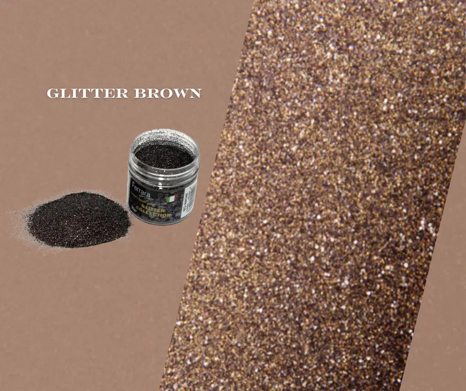 Ferrara Design Decorative Glitter – Multiple Colours (50g / 100ml) Ferrara Design North UK