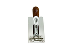 Stainless Steel Venetian Stucco Trowel 240×100×0.6 mm Ferrara Design North UK