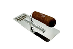 Stainless Steel Venetian Stucco Trowel 240×100×0.6 mm Ferrara Design North UK