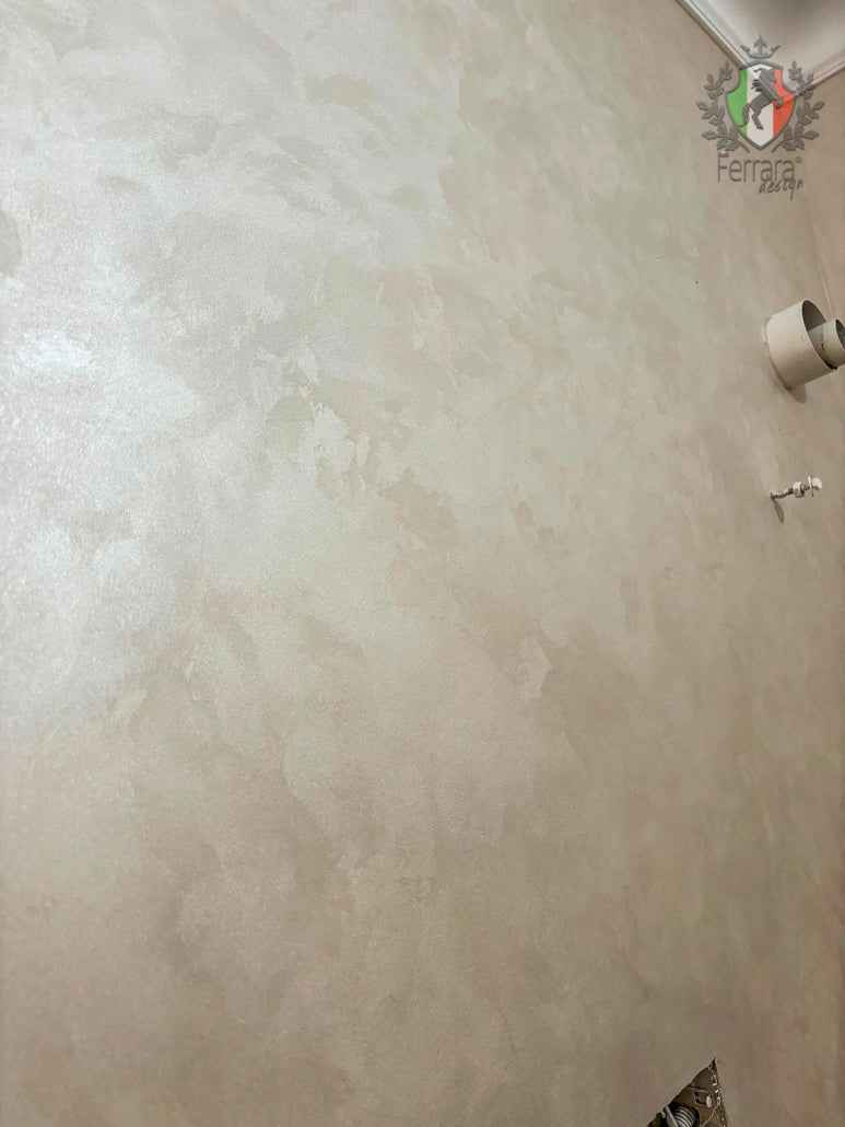Dolcevita Decorative Paint can be used in a modern room 
