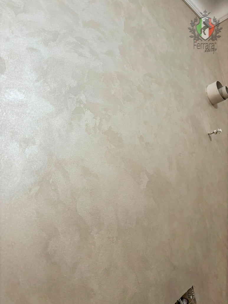Dolcevita Decorative Paint can be used in a modern room 