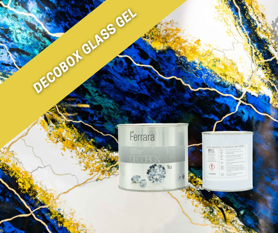 Decobox Glass Gel – High-Gloss Epoxy Protection for Stucco Finishes