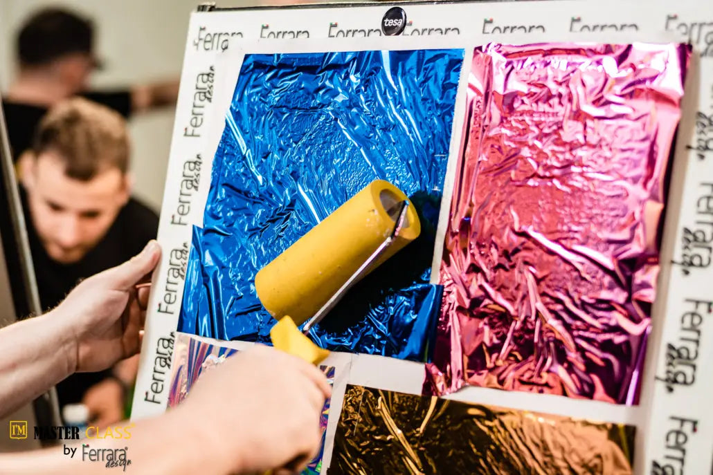 Transfer Foil Kit — 12 m² Foil + 1L Special Transfer Adhesive Ferrara Design North UK
