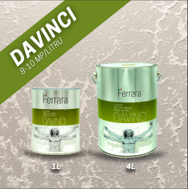 2 cans of paint name Davinci by Ferrara Design 