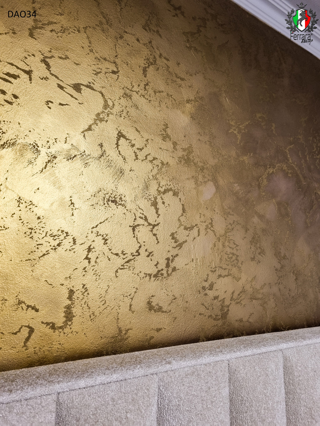 Davinci decorative paint, Ferrara Design, water-based, for interior use