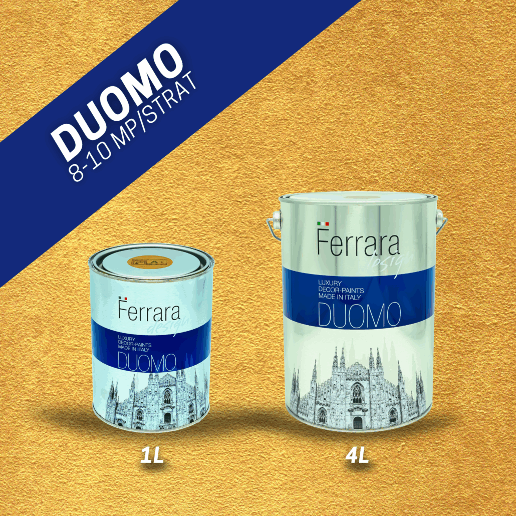 Duomo Decorative Paint – Ferrara Design — Water-based Interior Finish