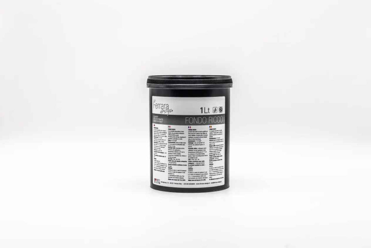 Fondo Ricco – Decorative Paint Primer, White / 1L-4L Ferrara Design North UK