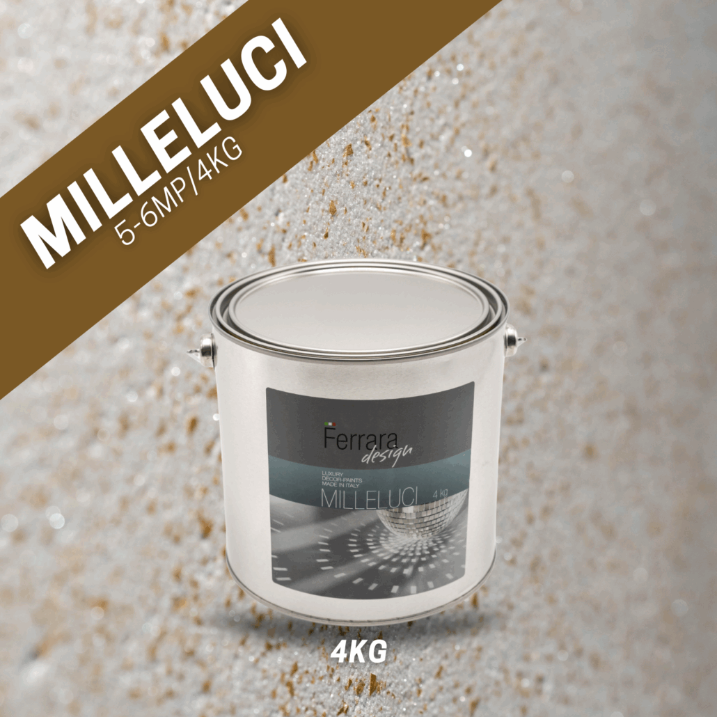 MilleLuci – A Starry Decorative Plaster with Metallic Brilliance