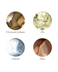Luxury gold and silver, rame leaf metallic paint 