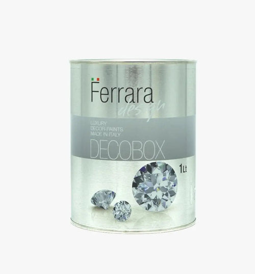 Decobox Glossy Single-Component Varnish, Ferrara Design, Transparent, 1L Ferrara Design North UK