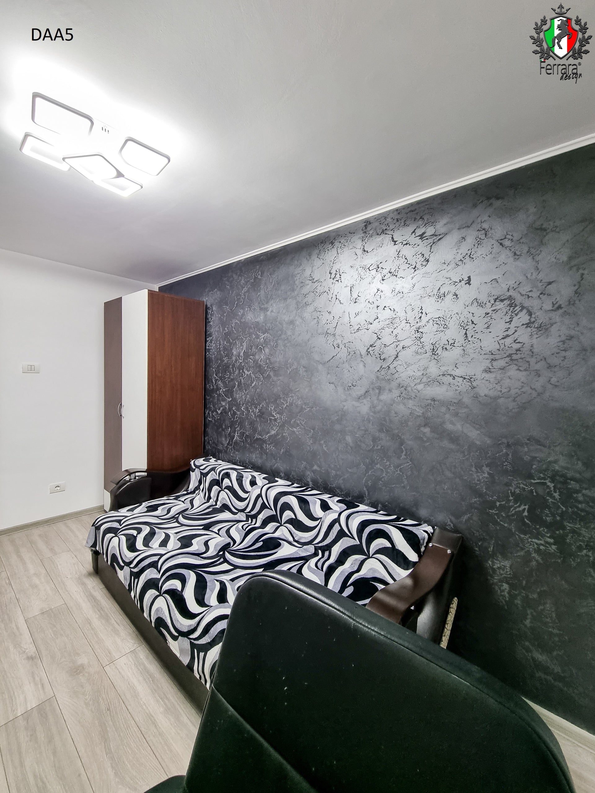 Davinci decorative paint, Ferrara Design, water-based, for interior use