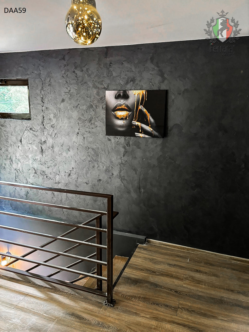 Davinci decorative paint, Ferrara Design, water-based, for interior use