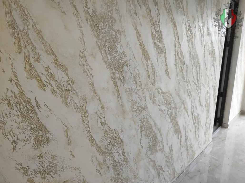 Materico XT Decorative Plaster, Ferrara Design, White, for Interior Use, 6KG -24KG Ferrara Design North UK