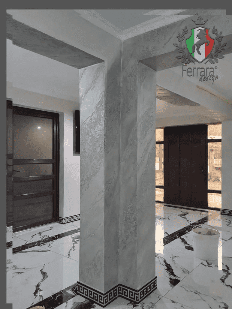 Materico XT Decorative Plaster, Ferrara Design, White, for Interior Use, 6KG -24KG Ferrara Design North UK