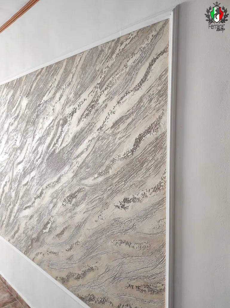 Materico XT Decorative Plaster, Ferrara Design, White, for Interior Use, 6KG -24KG Ferrara Design North UK