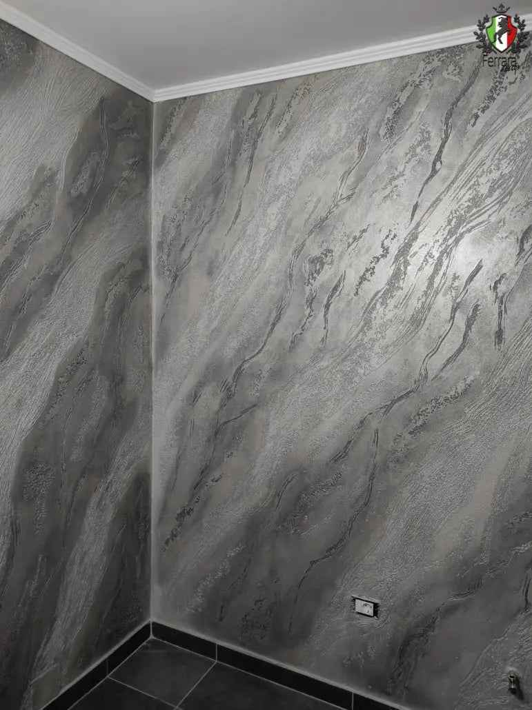 Materico XT Decorative Plaster, Ferrara Design, White, for Interior Use, 6KG -24KG Ferrara Design North UK