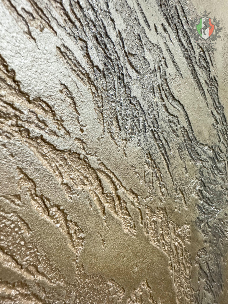 Materico XT Decorative Plaster, Ferrara Design, White, for Interior Use, 24KG