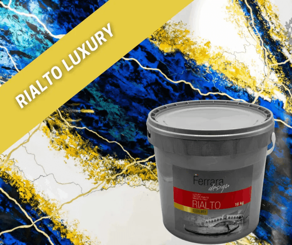 Rialto Luxury 16KG – Venetian Stucco with High-Gloss Elegance Ferrara Design North UK