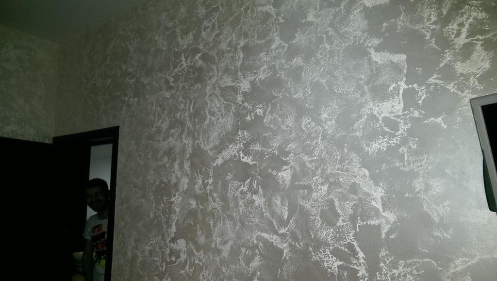 Sandy – Pearlescent Decorative Paint by Ferrara Design | Water-Based Interior Finish