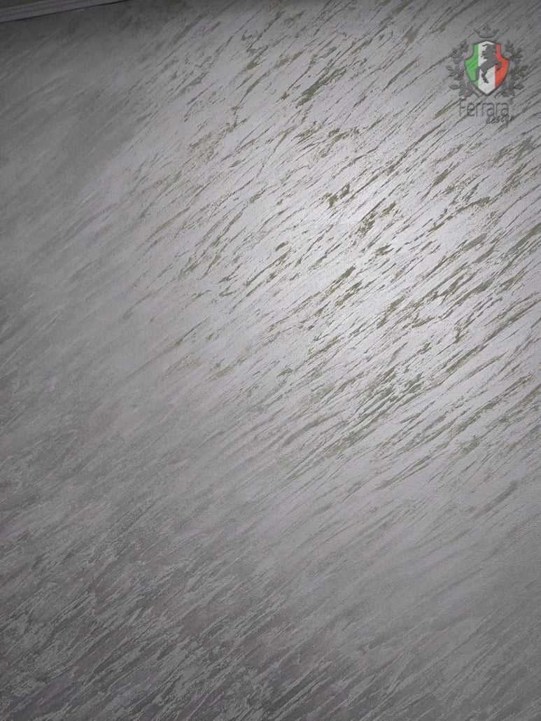 Sandy – Pearlescent Decorative Paint by Ferrara Design | Water-Based Interior Finish