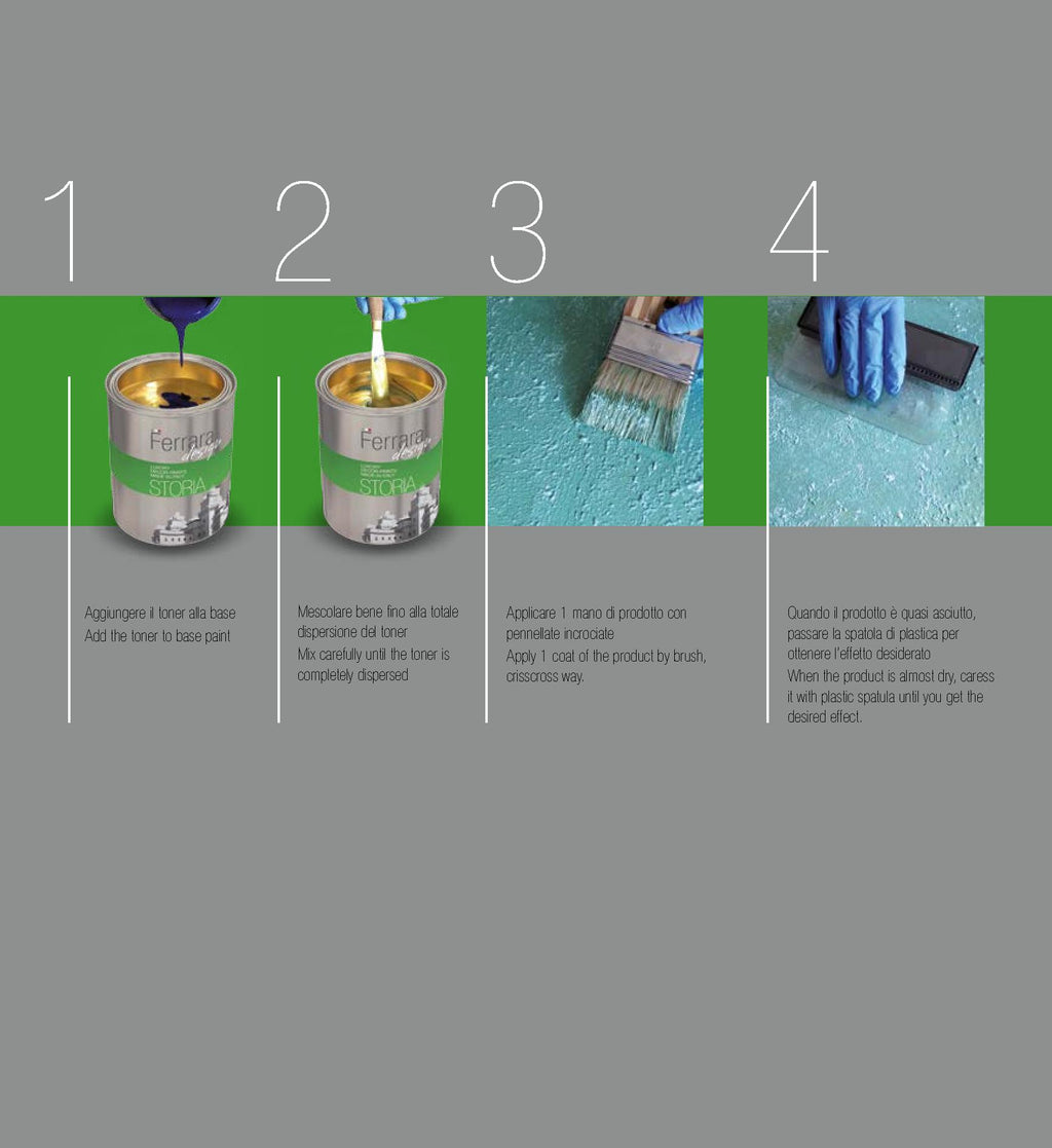 Storia Decorative Paint, Ferrara Design