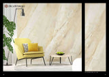 Venetian marble effect plaster wall in interior decor