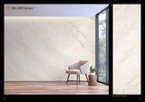 Venetian marble effect plaster wall in modern interior