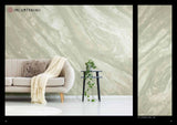 Venetian marble effect plaster wall in high-end interior design