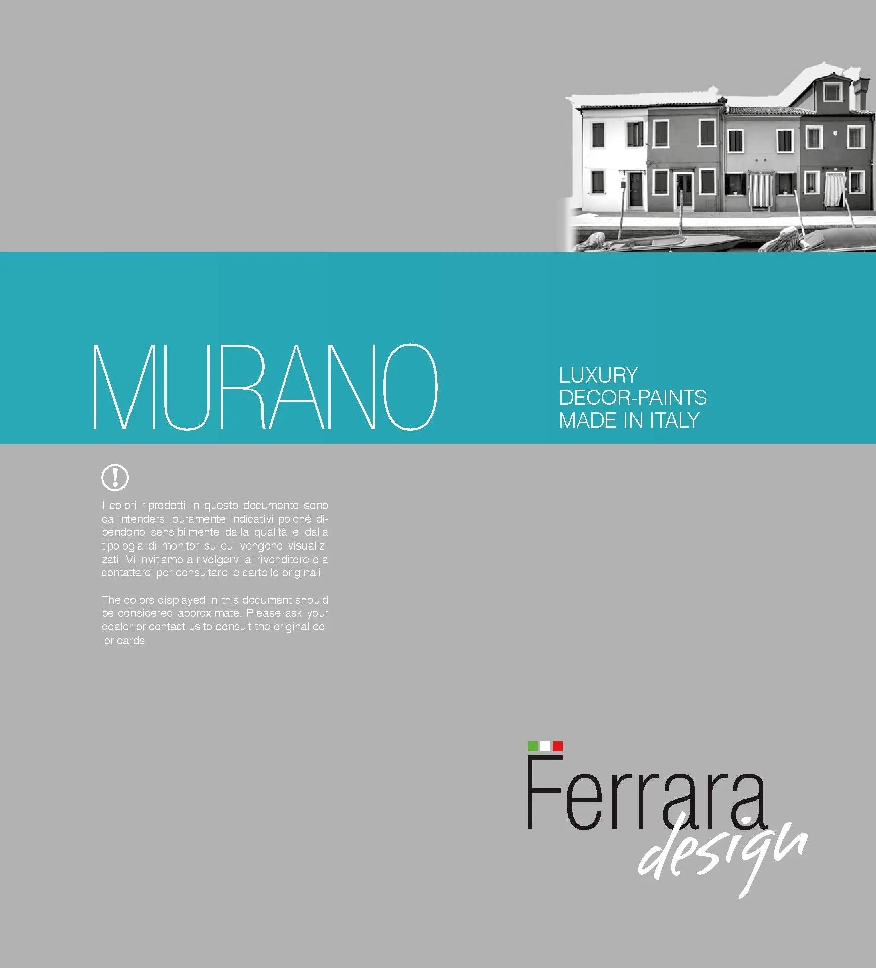 Murano – The Essence of Traditional Venetian Stucco Ferrara Design North UK